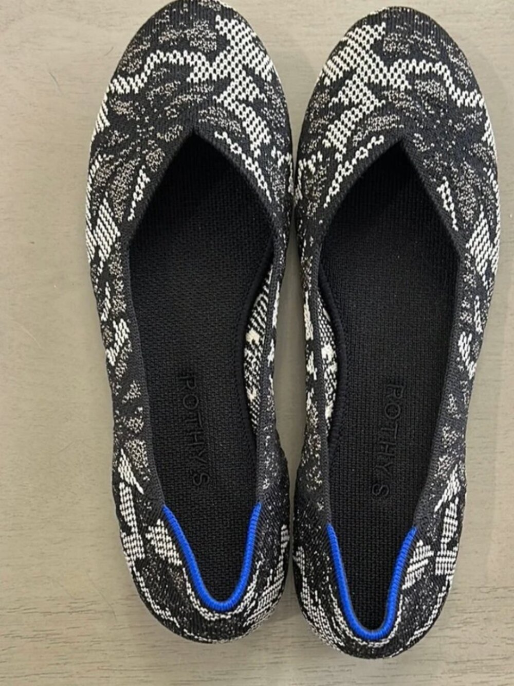 Rothy's Chantilly Lace Flats, Size 8